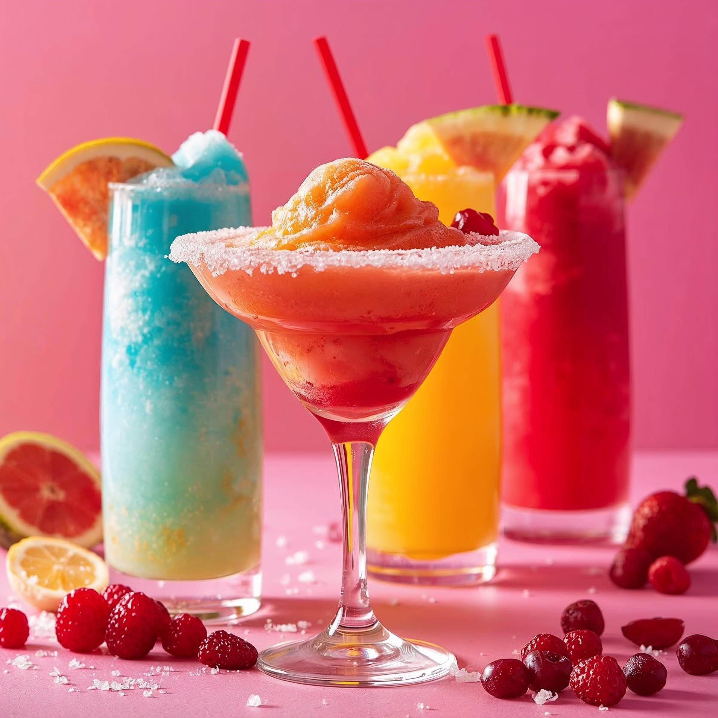 Cocktail slush in tropisch glas – GranitaSlush siroop